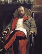 Portrait of a man sitting, Ilia Efimovich Repin